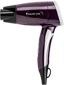 Фен GALAXY LINE GL 4338, 1200Вт, фиолетовый и черный