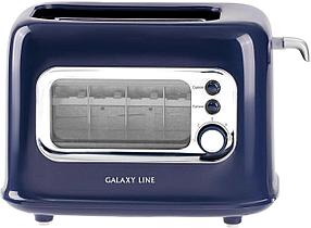 Тостер GALAXY LINE GL 2913, синий [гл2913л]