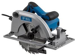 Циркулярная пила BULL KS 1901 в кор. 1500 Вт, 190х30 мм, до 66 мм