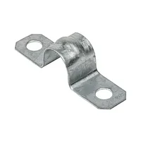 Скоба металлическая двухлапковая d16-17 мм (100 шт) EKF PROxima