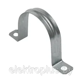 Скоба металлическая двухлапковая d48-50 мм (50 шт) EKF PROxima, фото 2