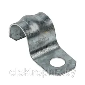 Скоба металлическая однолапковая d16-17 мм (100 шт) EKF PROxima