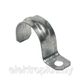 Скоба металлическая однолапковая d21-22 мм (100 шт) EKF PROxima