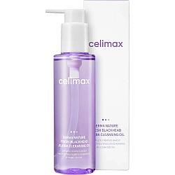 Гидрофильное масло от чёрных точек Celimax Derma Nature Fresh Blackhead Jojoba Cleansing Oil, 150 мл - 3 мл
