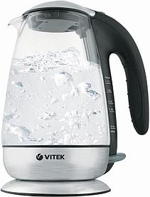 Чайник электрический Vitek VT-1160, 2200Вт, серебристый