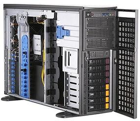 Шасси серверное Supermicro SuperServer 4U 740GP-TNRT noCPU(2)3rd Gen Xeon Scalable/TDP 270W/no DIMM(16)/