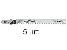 Пилка лобз. по дереву T101B (5 шт.) BOSCH
