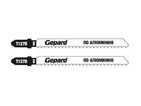 Пилка лобз. по алюминию T127D (2 шт.) GEPARD (пропил прямой, тонкий, быстрый рез)