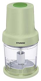Измельчитель электрический Hyundai HYC-P3128 0.8л. 300Вт салатовый/белый