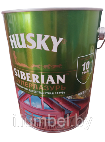 Суперлазурь для дерева HUSKY Siberian