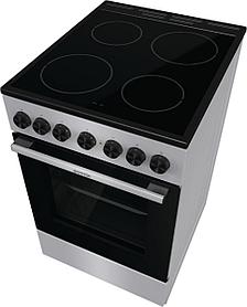 Плита электрическая Gorenje GEC5B20SG серебристый стеклокерамика (без крышки)
