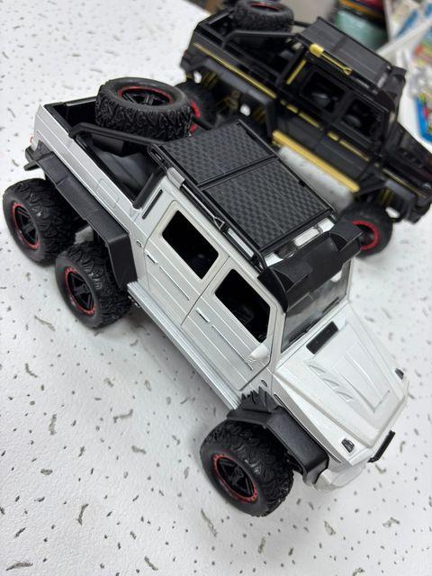 Металлическая машинка модель 6X6 G-Klass Brabus AMG Merсedes-benz Мерседес Гелендваген Гелик