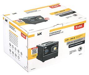 Стабилизатор напряжения IEK Hub, 6.4кВт черный [ivs21-1-008-13]