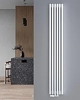 Стальной радиатор STINOX «VITO» на 6 ребер (Белый муар)