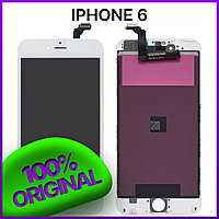 Экран Apple iPhone 6 original 100% (с тачскрином и рамкой), белый