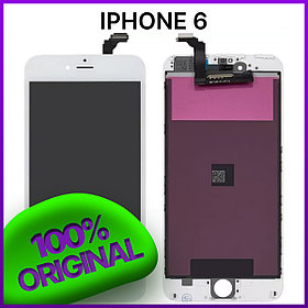Экран Apple iPhone 6 original 100% (с тачскрином и рамкой), белый