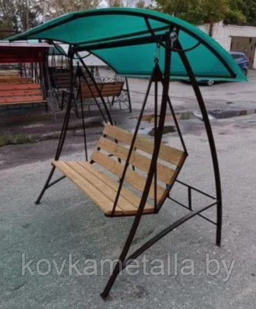 Качели садовые кованые "Золото №26"