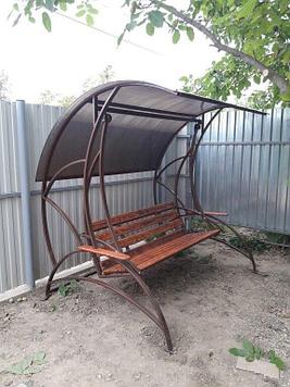 Качели садовые металлические "Золото №8"