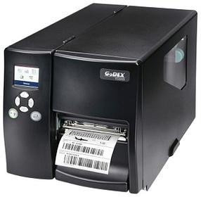 Принтер этикеток Godex TT EZ-2250i, 203 DPI, 7 ips, color LCD, RS232/USB/TCPIP+USB HOST, 1" core, P/N