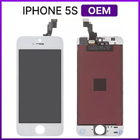 Экран Apple iPhone 5s (с тачскрином и рамкой), белый