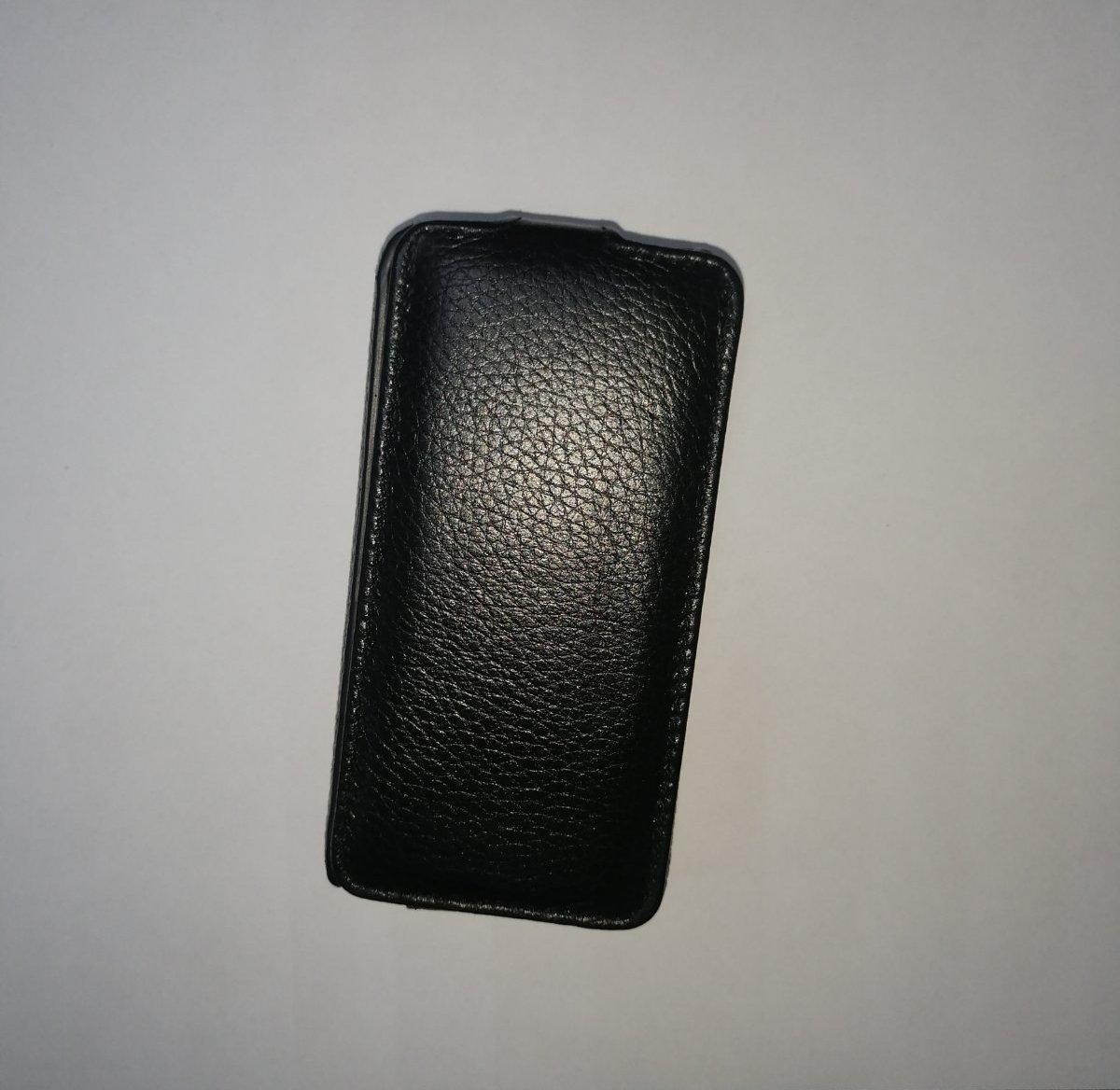 Чехол-блокнот для HTC ONE V (натуральная кожа) Clever Case Leather Shell