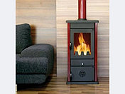 Печь-камин MBS Vesta Eco бордовая, фото 3