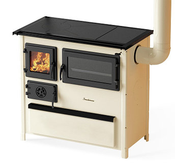 Плита на дровах MBS Trend TCN (без крышки) кремовая, фото 2