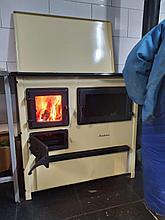 Плита на дровах MBS Trend TCN (без крышки) кремовая, фото 2