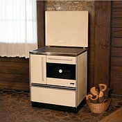 Плита на дровах MBS Royal 720 Plus P (с крышкой) кремовая, фото 3