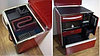 Плита на дровах MBS Thermo Royal 720 P3 (с водяным контуром) красная, фото 3