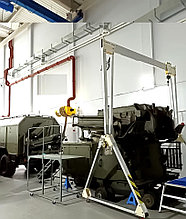 Алюминиевый кран козловой, грузоподъёмностью 500 кг, 1т., 1,5т, 2,0т., 3,0т.
