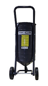 Установка пескоструйная, открытый бак для песка 28 л KraftWell арт. KRW-SB28T