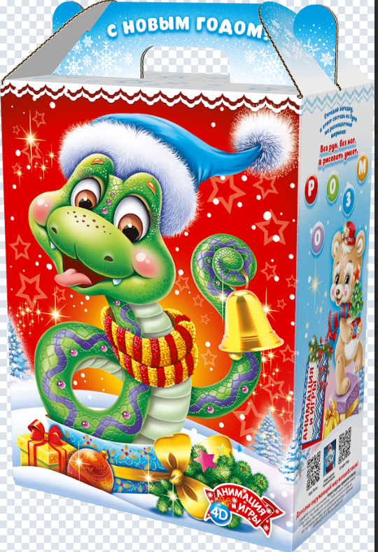 Коробка «Подарок увеличенный «Сладкая парочка» с игрой и анимацией