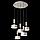 Подвесная люстра Maytoni Void MOD030PL-05GR, фото 2