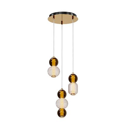 Подвесная светодиодная люстра Maytoni Drop MOD273PL-L33G3K, фото 2