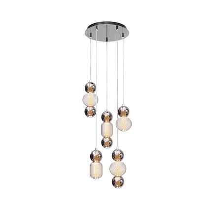 Подвесная светодиодная люстра Maytoni Drop MOD273PL-L80CH3K, фото 2