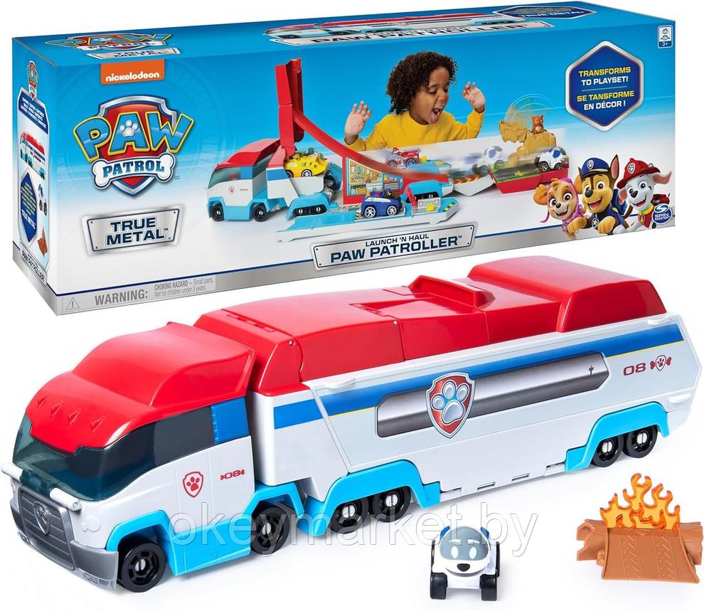 Игрушка Spin Master Щенячий патруль Paw Patrol, Launch’N Haul Paw Patroller: машина-трансформер 6054869, фото 2