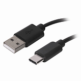 Кабель USB 2.0-Type-C, 1 м, SONNEN, медь, для передачи данных и зарядки, черный, 513117, фото 6