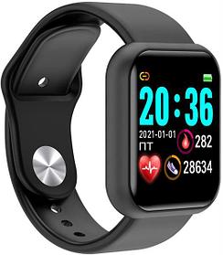 Фитнес браслет квадратный Iceline Black HS6620C Display: 1.3inch IRBIS Iceline Black HS6620C Display: 1.3inch
