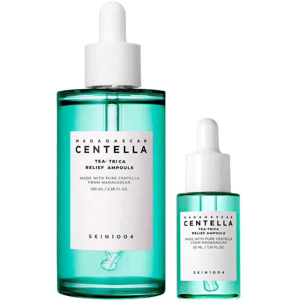 Успокаивающая ампула для проблемной кожи SKIN1004 Madagascar Centella Tea-Trica Relief Ampoule, 100 мл