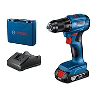 Дрель-шуруповерт бесщеточная Bosch GSR 185-Li Professional (50 Нм, 1 АКБ 2 А/ч, кейс) 06019K3001
