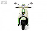 Детский электромотоцикл RiverToys Z222ZZ (зелёный), фото 4