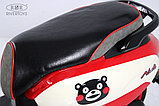Детский электромотоцикл RiverToys Z555ZZ (бежево-красный), фото 6