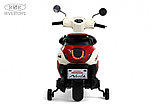 Детский электромотоцикл RiverToys Z555ZZ (бежевый), фото 2