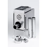 Печь ИНВЕНТ средняя со встроенным теплообменником с вентилятором 740х310х490 со стационарными экранами