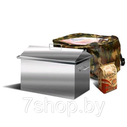 Коптильня домиком серии «Стандарт» КС-2 400*200*200