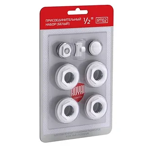 Присоединительный набор Royal Thermo 3/4" RT03 (белый, white)