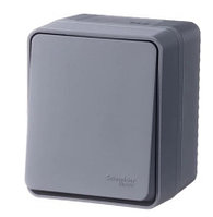 AtlasDesign Profi54 О/У 1-клавишный ВЫКЛЮЧАТЕЛЬ 10 АХ, АНТРАЦИТ