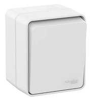 AtlasDesign Profi54 О/У 1-клавишный ВЫКЛЮЧАТЕЛЬ 10 АХ, БЕЛЫЙ