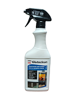 Очиститель для каминного и печного стекла Glutoclean 750 мл чистит нагар сажу жир